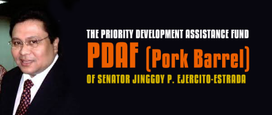 pdaf pork barrel of jinggoy estrada